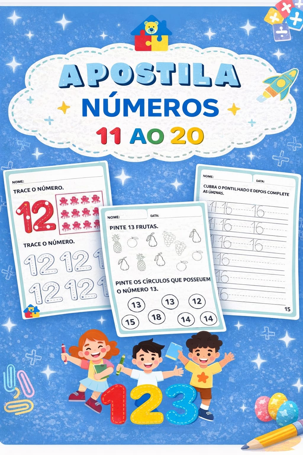 Atividades de Matemática - 11 ao 20