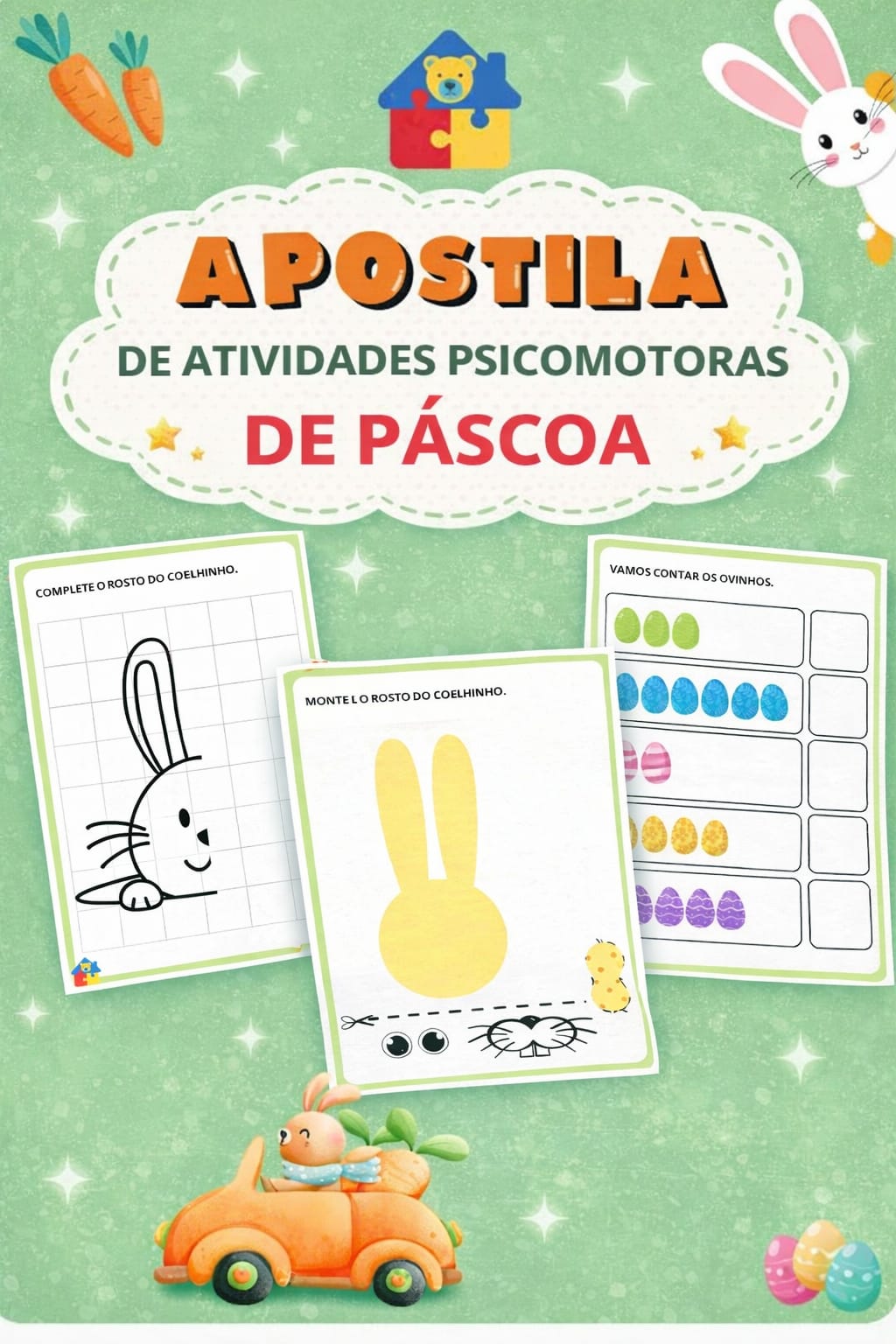 Atividades Psicomotoras - Páscoa